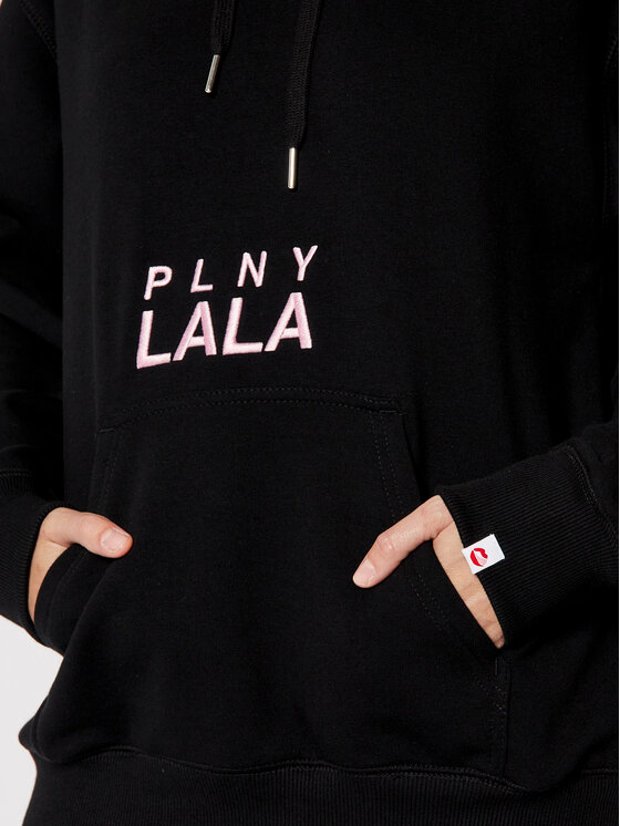 PLNY LALA PLNY LALA Majica dugih rukava Prima PL-BL-OO-00082 Crna Goodie Fit