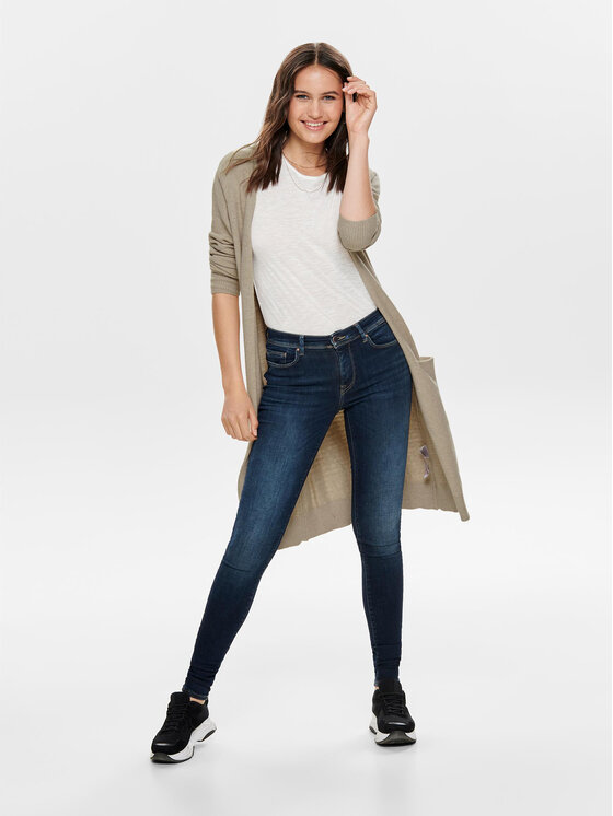 JDY JDY Kardiganas 15184979 Smėlio Regular Fit