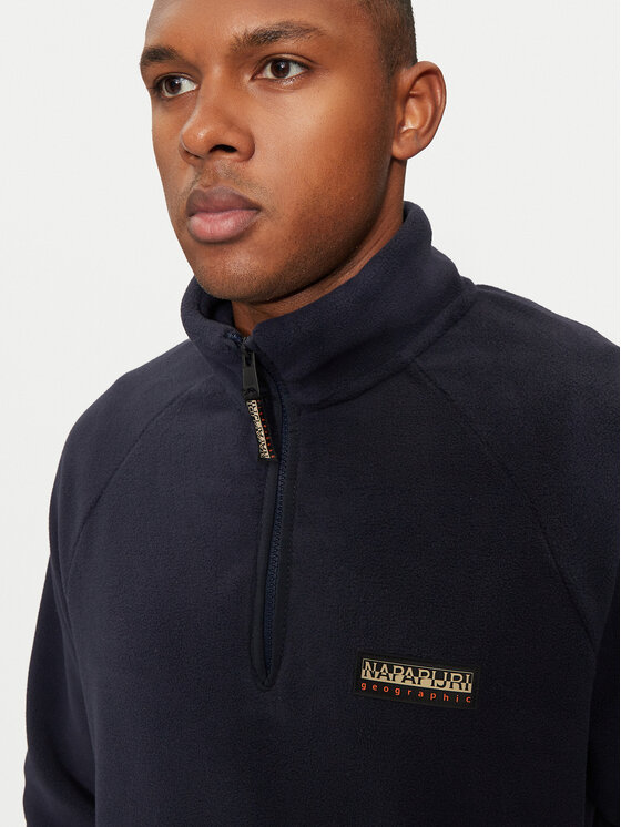 Napapijri Napapijri Fleecejacke Dolent NP0A4HZO Dunkelblau Regular Fit