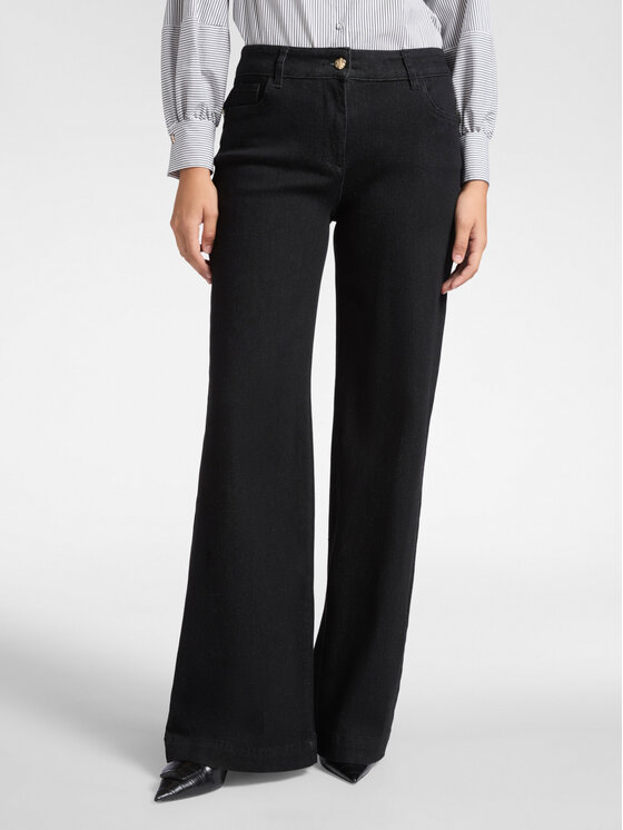 Elena Mirò Elena Mirò Jeans P507P000345N033 Nero Regular Fit