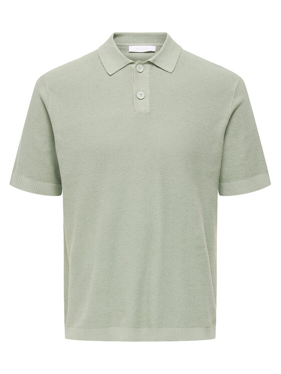 Only & Sons Only & Sons Polokošeľa Tony 22033571 Zelená Regular Fit