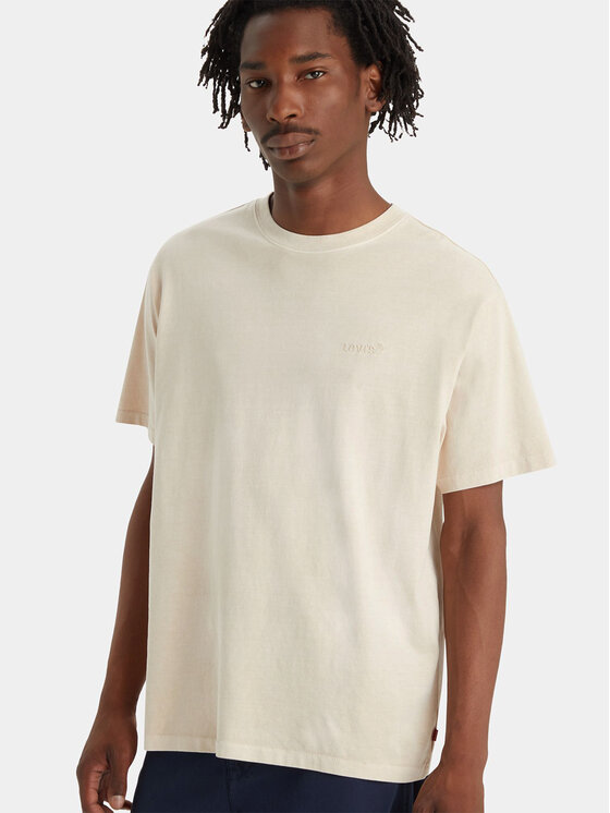 Levi's® Levi's® T-Shirt Red Tab™ Vintage A0637-0093 Εκρού Boxy Fit