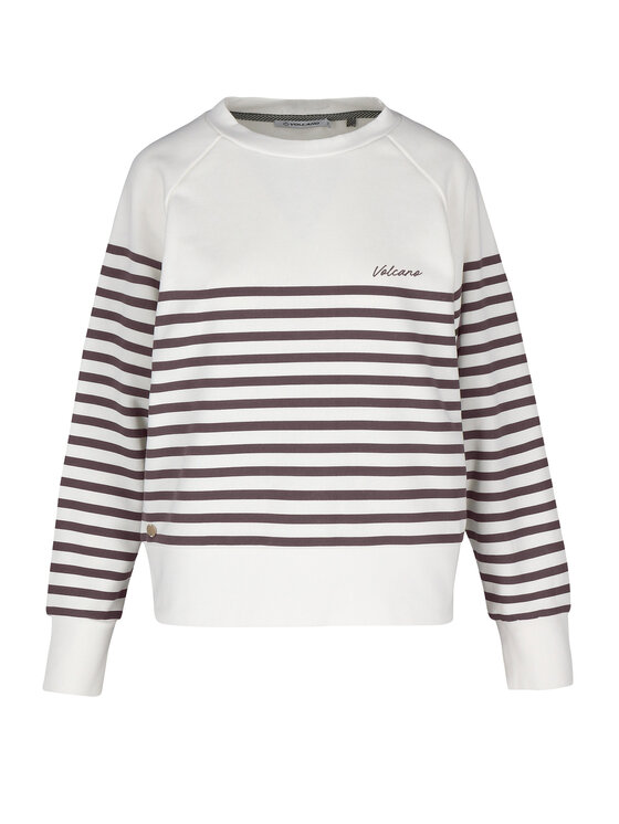 Volcano Volcano Bluza B-FRIGA Beżowy Regular Fit