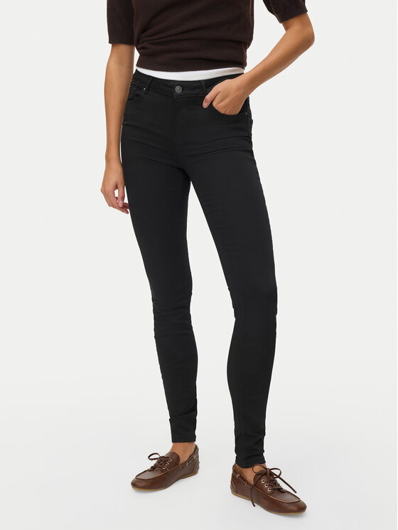 Vero Moda Vero Moda Džínsy Lux 10158160 Čierna Slim Fit