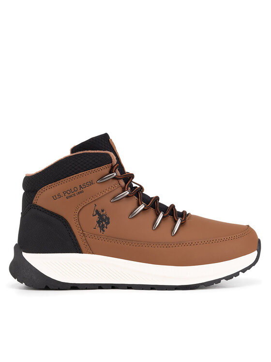 U.S. Polo Assn. U.S. Polo Assn. Gležnjarji LUKAS001K/DYT1 Rjava