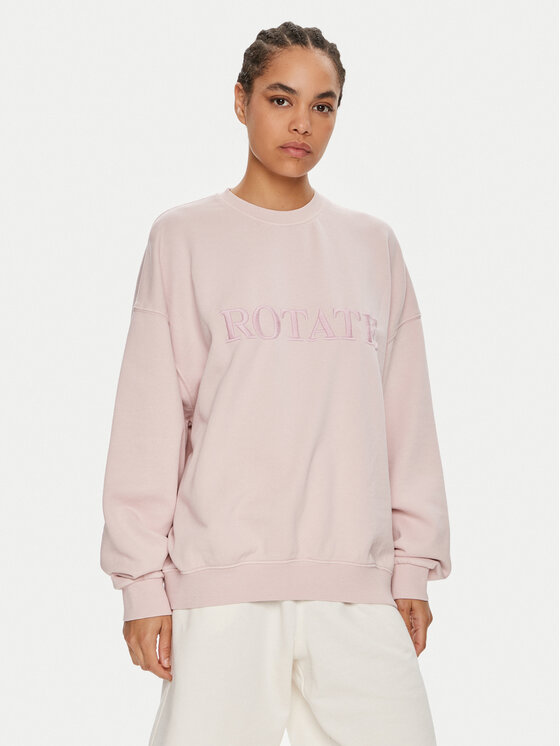 ROTATE ROTATE Sweatshirt Irisa 1125031011 Rosa Boxy Fit