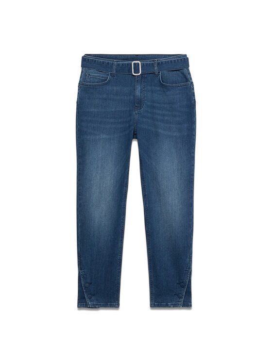 Oltre Oltre Jeansy P568R008542N024 Niebieski Regular Fit