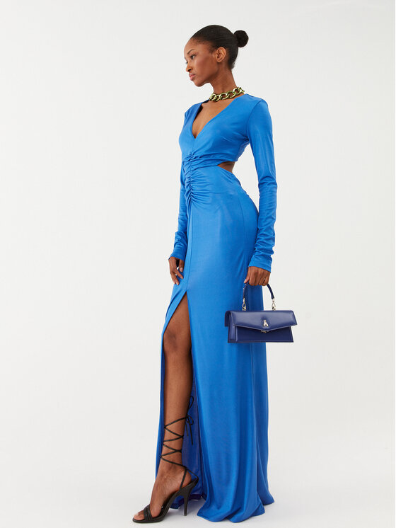 Patrizia Pepe Patrizia Pepe Večerní šaty 8A1190/J135-C966 Modrá Slim Fit