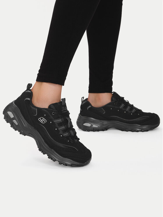 Skechers Skechers Sneakersy Biggest Fan 11930/BBK Czarny