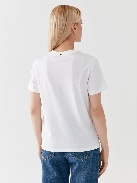 Boss T-Shirt 50500054 Weiß Slim Fit | Modivo.de
