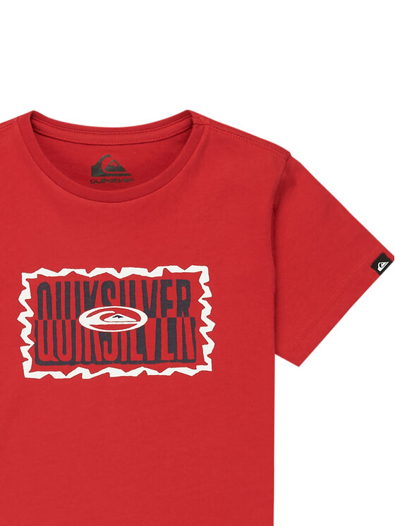 Quiksilver Quiksilver Футболка Ev Gotam Foam EQKZT03568 Червоний Regular Fit