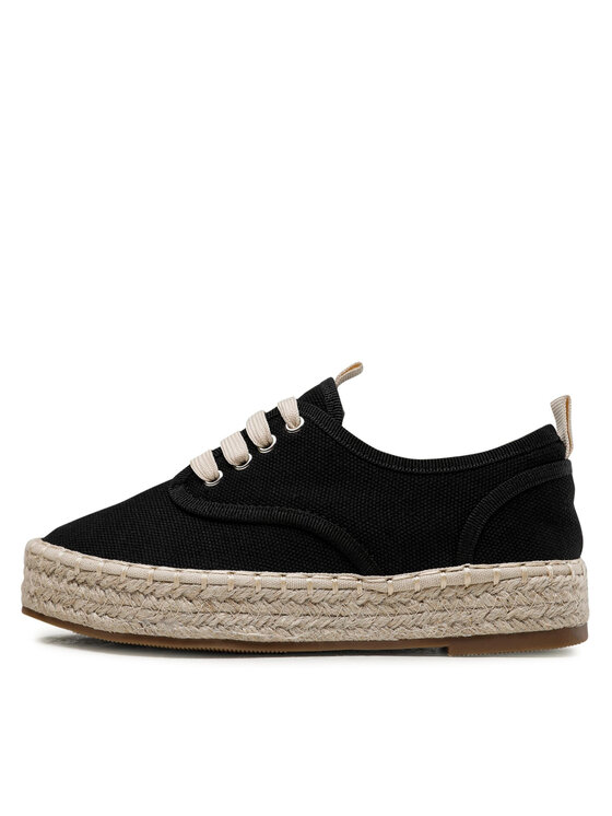 DeeZee DeeZee Espadryle CSK1576-03 Czarny
