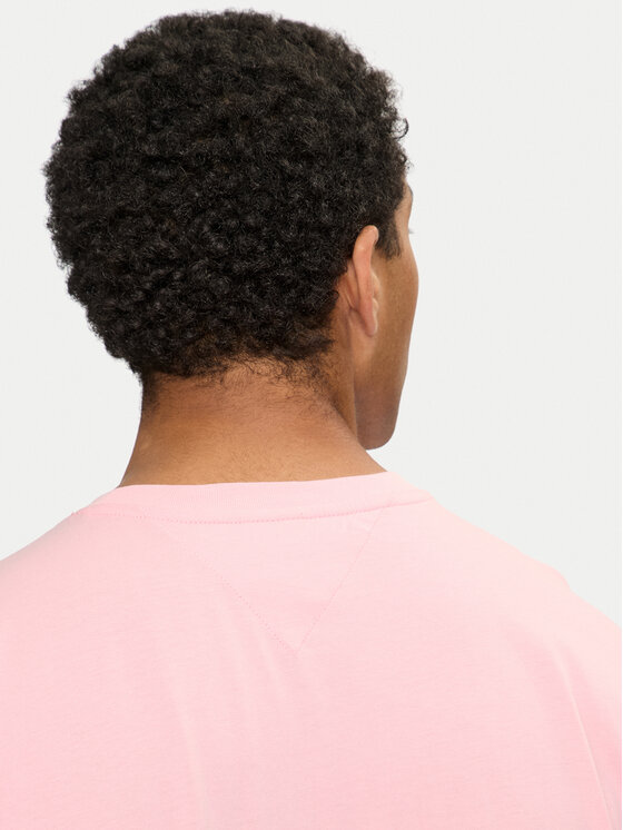 Tommy Jeans Tommy Jeans T-Shirt Linear Logo DM0DM17993 Rosa Regular Fit