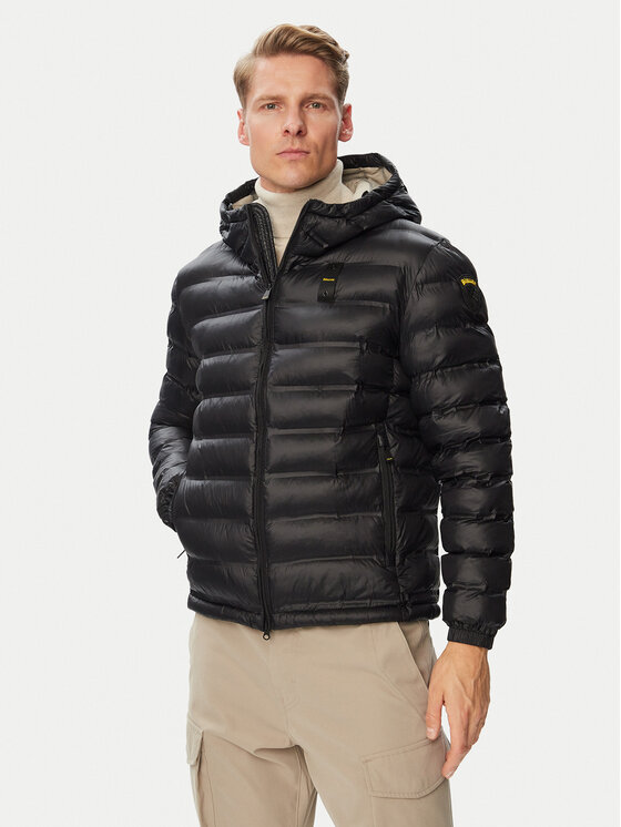 Blauer Blauer Kurtka zimowa Charles 26WBLUC02218 Czarny Regular Fit
