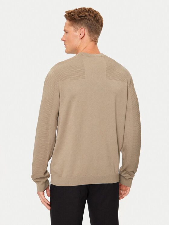 BOSS BOSS Pullover Momentum-X_Cn 50498559 Beige Regular Fit