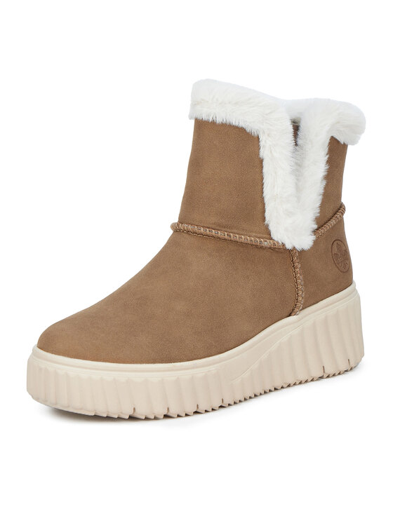 Rieker Rieker Polokozačky N2560-24 Hnědá