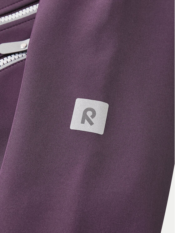 Reima Reima Μπουφάν Softshell Vantti 5100009C Μωβ Regular Fit