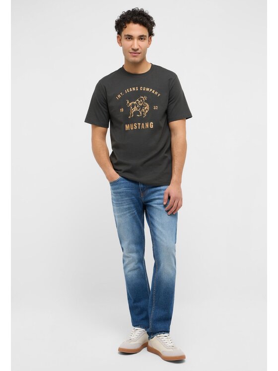 Mustang Mustang Jeansy Style Orlando Slim Niebieski Slim Fit