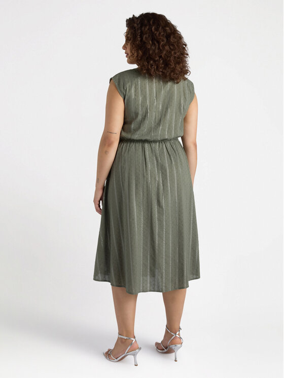 Fiorella Rubino Fiorella Rubino Vestito 7012T001649N035 Verde A-Line Fit