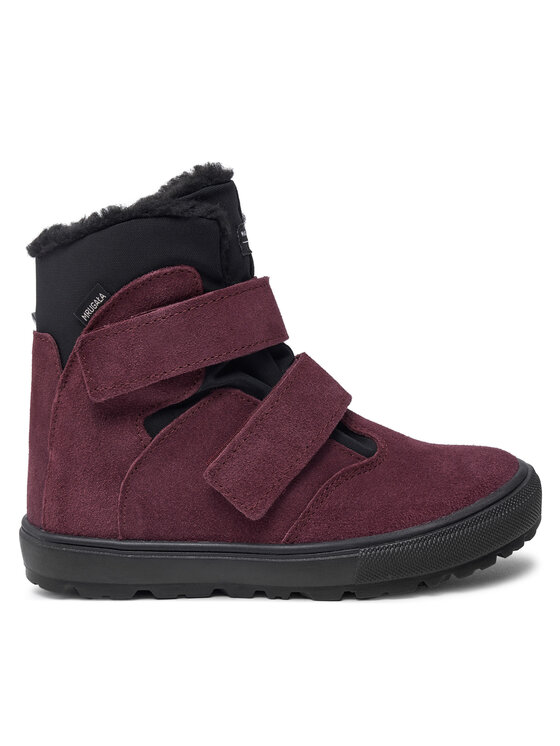 Mrugała Mrugała Zimski škornji Iwo 7381/4 Bordo rdeča