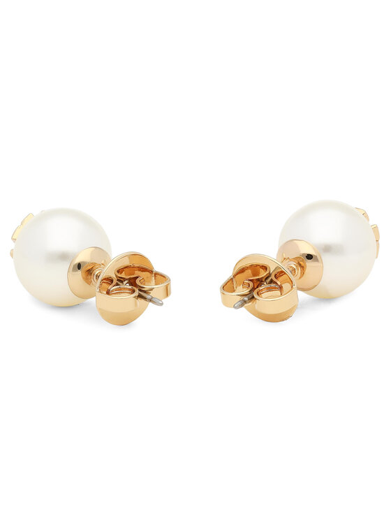 Tory burch crystal on sale pearl stud earrings