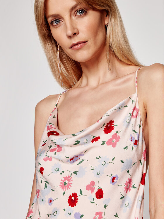 Samsøe Samsøe Samsøe Samsøe Vasarinė suknelė Apples Ml F21100108 Rožinė Slim Fit
