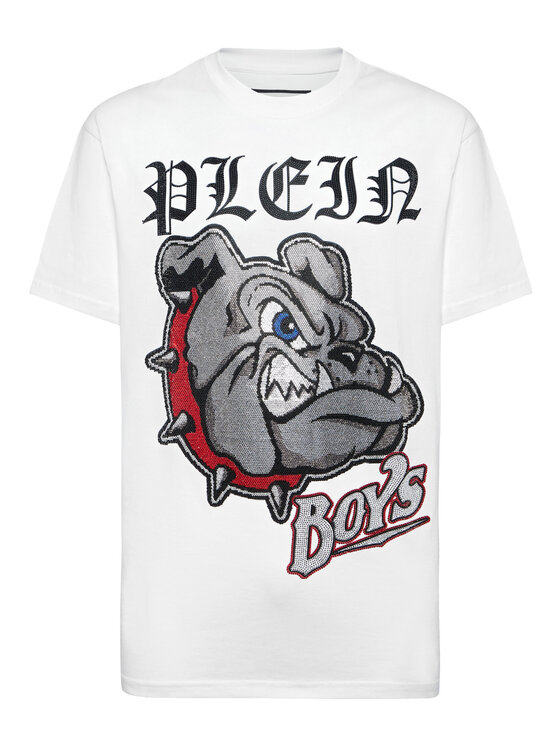 PHILIPP PLEIN PHILIPP PLEIN Tričko 1699 Biela Regular Fit