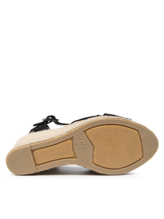 Castañer Castañer Espadryle Blaudell/8ED/001 020998-100-35 Czarny