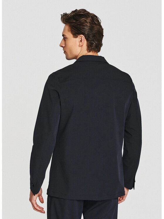 Pako Lorente Pako Lorente Marynarka P26SF-3X-008 Granatowy Slim Fit