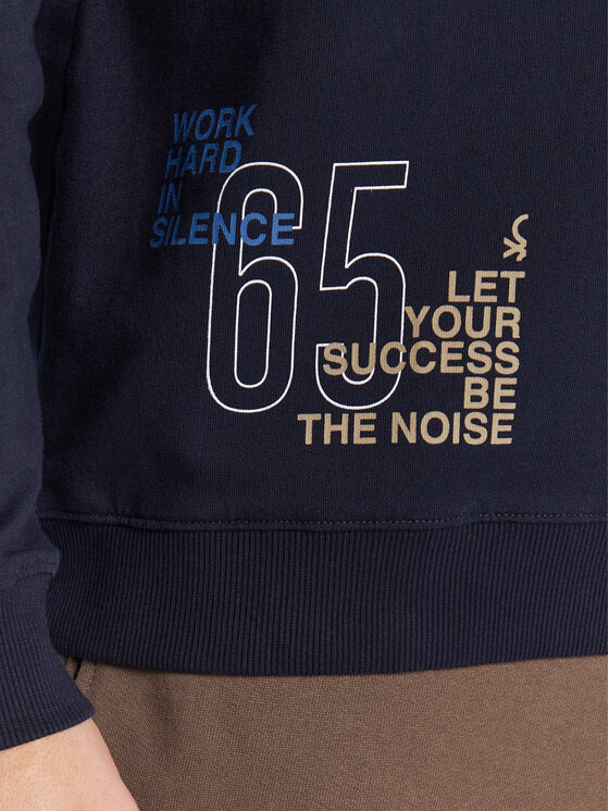 United Colors Of Benetton United Colors Of Benetton Jopa 39DJU102Q Mornarsko modra Relaxed Fit