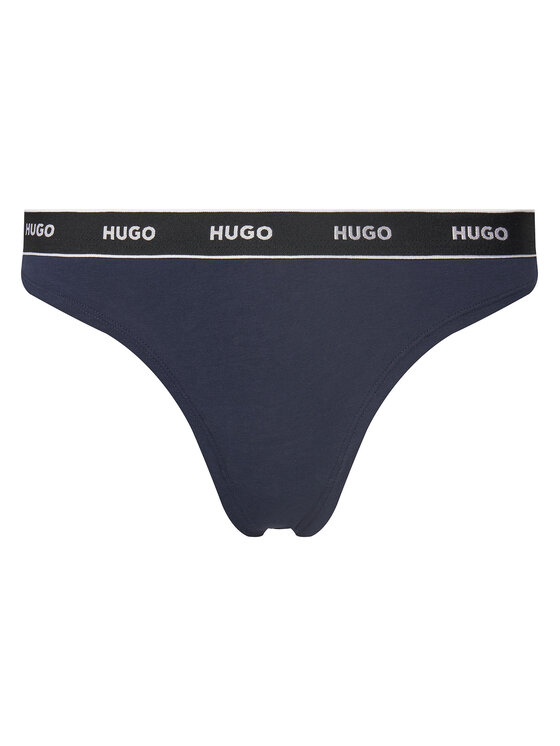 HUGO HUGO Komplekti kuulub 3 paari stringe Triplet Thong Stripe 50545680 Värviline