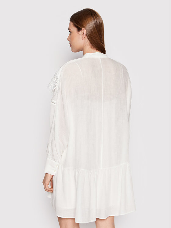 IRO Kleid f r den Alltag Dovy AQ137 Wei Regular Fit Modivo.at