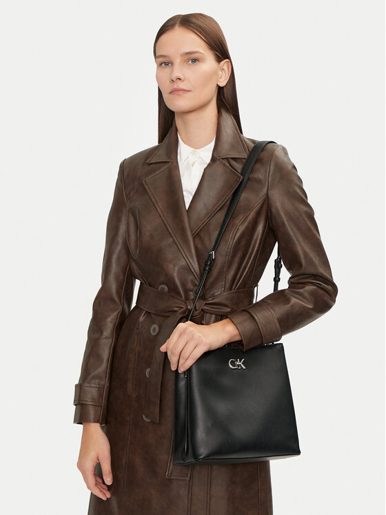 Calvin Klein Calvin Klein Torbica Ck Bucket Bag K60K612803 Crna
