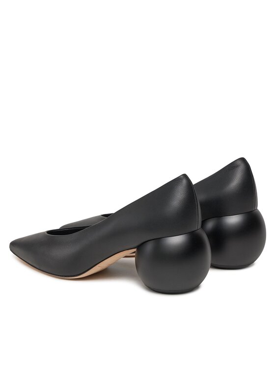 Weekend Max Mara Weekend Max Mara Обувки на ток Jock 2415521074600 Черен