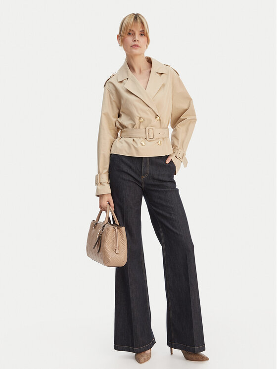 Guess Guess Trenčas W6GL21 W1954 Smėlio Regular Fit