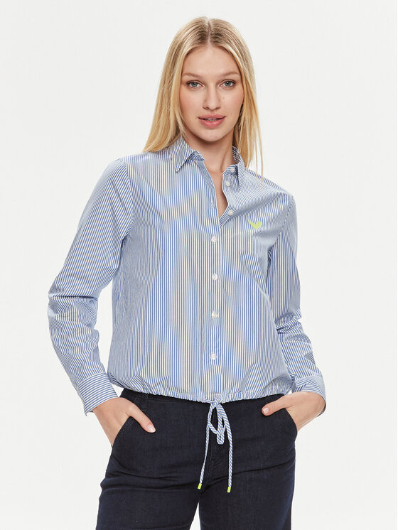 s.Oliver s.Oliver Košile 2142329 Modrá Regular Fit