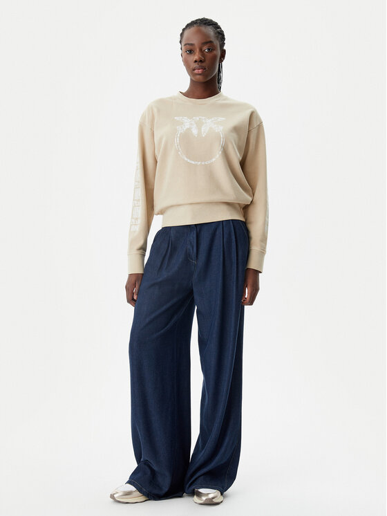 PINKO PINKO Світшот 104618 A2CV C36 Бежевий Regular Fit