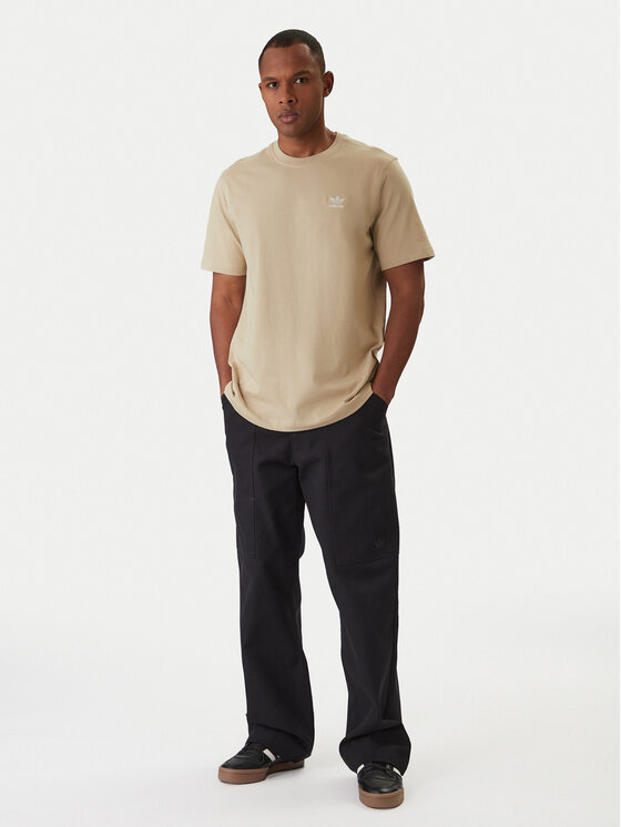 adidas adidas Футболка Trefoil Essentials KE1189 Бежевий Regular Fit