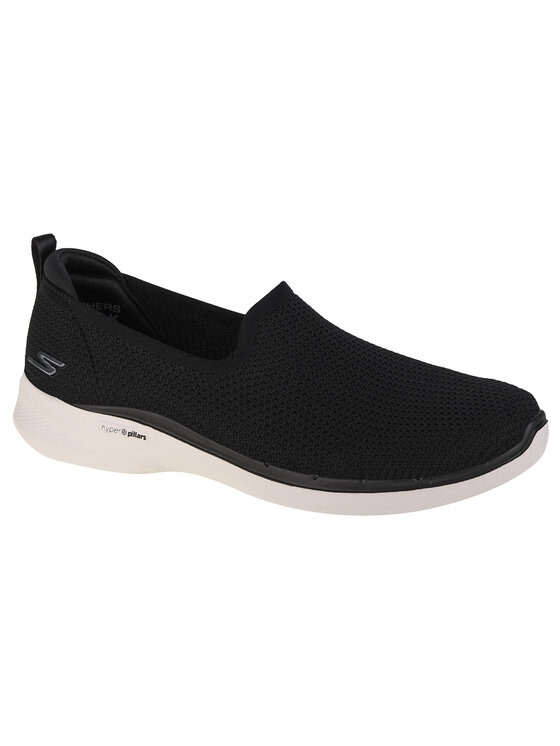 Skechers Skechers Sneakersy Skechers Go Walk 6 - Clear Virtue Czarny