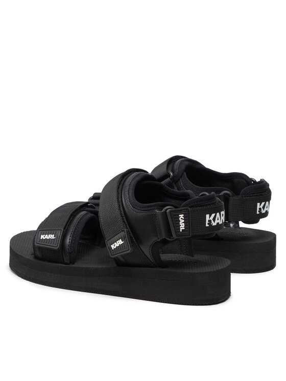 KARL LAGERFELD KARL LAGERFELD Szandál KL70510 Fekete
