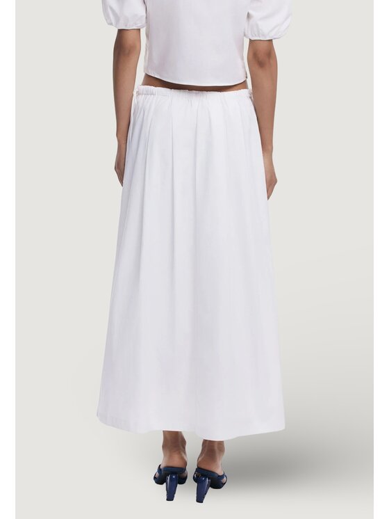 Desigual Desigual Φούστα SKIRT EMBRO Λευκό Egg Fit