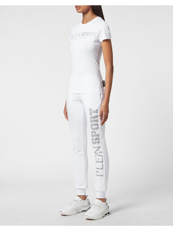 Plein Sport Plein Sport T-Shirt 987 Biały Regular Fit