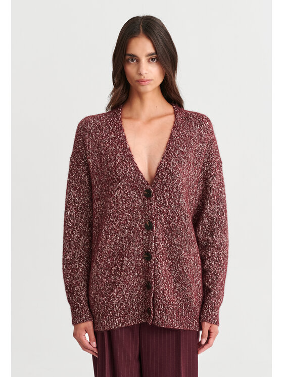 TATUUM TATUUM Sweter BARIT 1 Czerwony Oversize