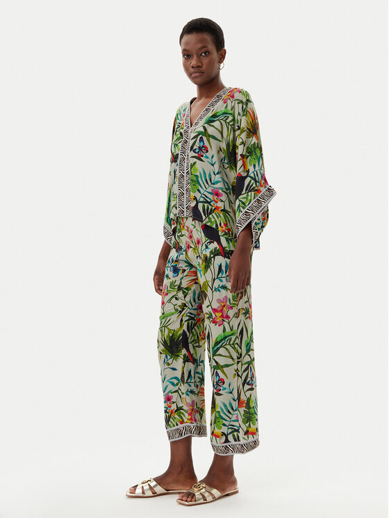 LOLA CASADEMUNT LOLA CASADEMUNT Μπλουζάκι LS2515030 Έγχρωμο Relaxed Fit