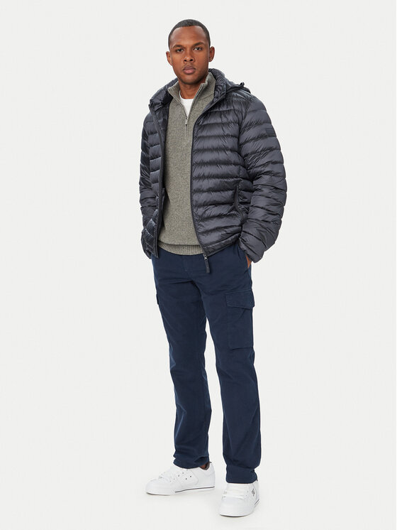 Hunter Hunter Пуховик 62KUMP1000 Cиній Regular Fit