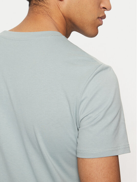 Guess Guess Tričko M2YI72 I3Z14 Modrá Slim Fit