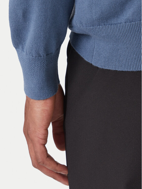 BOSS BOSS Megztinis Kanobix 50527585 Mėlyna Regular Fit