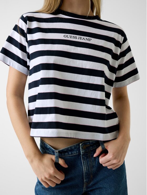 Guess Jeans Guess Jeans T-shirt 180718 Blu Classic Fit