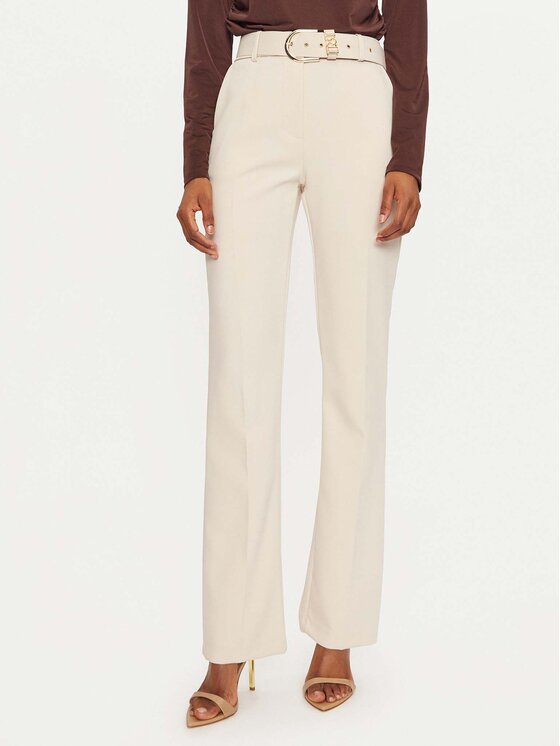 Rinascimento Pantaloni di tessuto 1000769154920 Beige Regular Fit, taglia : XL
