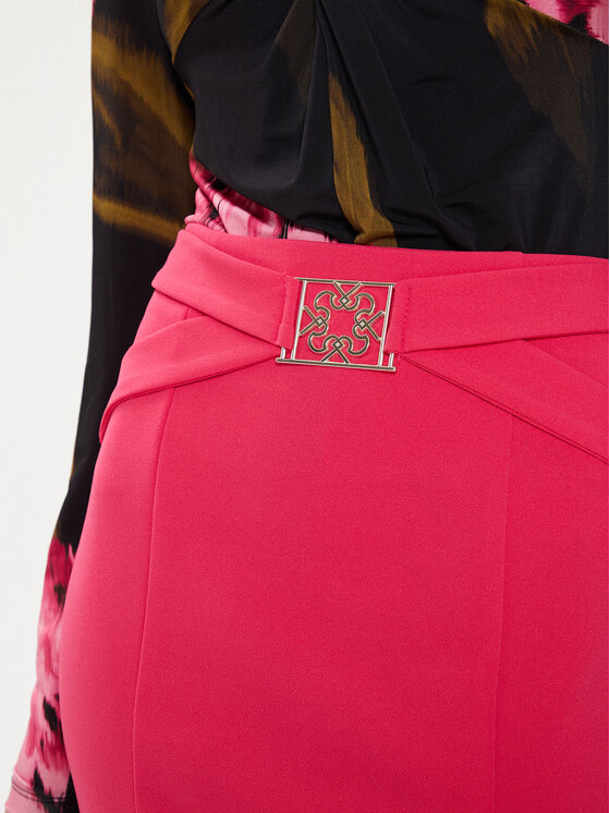 Rinascimento Rinascimento Puzdrová sukňa CFC0118265003 Ružová Slim Fit